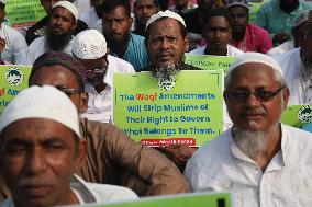 WAQF Amendment Bill 2024 Protest In Kolkata, India