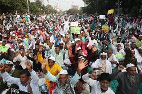 WAQF Amendment Bill 2024 Protest In Kolkata, India