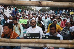 WAQF Amendment Bill 2024 Protest In Kolkata, India