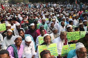 WAQF Amendment Bill 2024 Protest In Kolkata, India