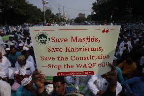 WAQF Amendment Bill 2024 Protest In Kolkata, India