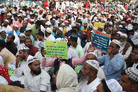 WAQF Amendment Bill 2024 Protest In Kolkata, India