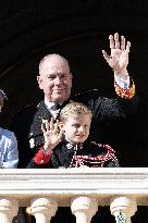 NO TABLOIDS-Monaco National Day Celebrations-Balcony DN