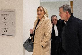 Rassemblement National Trial for embezzlement of European public funds - Paris