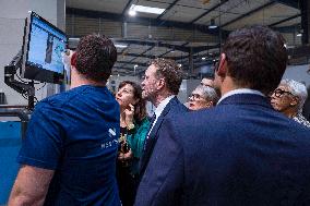 Minister Delegate for Industry Visits Nexteam - Toulouse