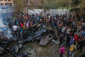 Several Residential Houses Were Gutted In A Fire Incident In Srinagar