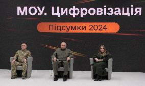 "MoD. Digitalization. Results of 2024" briefing in Kyiv