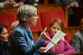 Questions to the government at the National Assembly in Paris FA