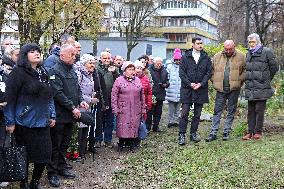 Memorial plaque to Vasyl Stus unveiled in Kyiv