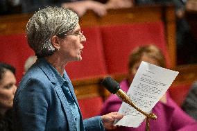 Questions to the government at the National Assembly in Paris FA