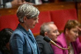 Questions to the government at the National Assembly in Paris FA