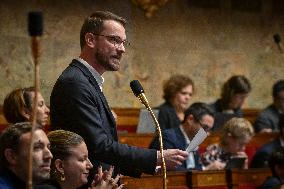 Questions to the government at the National Assembly in Paris FA