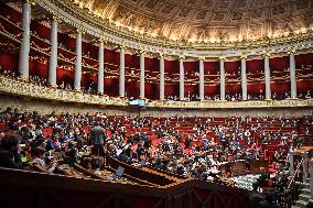 Questions to the government at the National Assembly in Paris FA