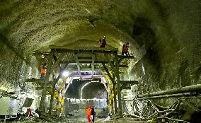 Pumped Storage Power Station Construction in Zhangye