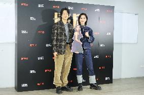 Actress Ying-Hsuan Hsieh and actor Xue Shiling