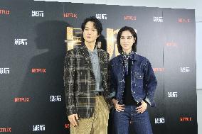 Actress Ying-Hsuan Hsieh and actor Xue Shiling