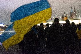 Ukraine Demo To Marks 1000 Days War Between Ukraine And Russia In Cologne