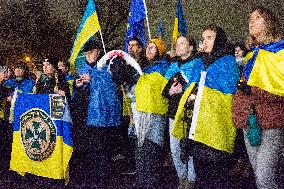 Ukraine Demo To Marks 1000 Days War Between Ukraine And Russia In Cologne