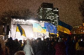 Ukraine Demo To Marks 1000 Days War Between Ukraine And Russia In Cologne