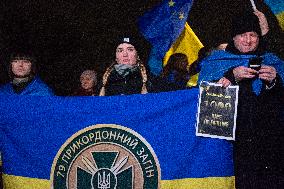 Ukraine Demo To Marks 1000 Days War Between Ukraine And Russia In Cologne