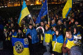 Ukraine Demo To Marks 1000 Days War Between Ukraine And Russia In Cologne