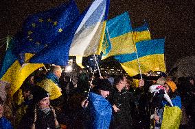 Ukraine Demo To Marks 1000 Days War Between Ukraine And Russia In Cologne