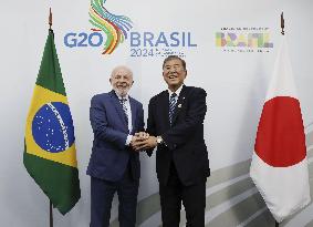 Japan-Brazil summit in Rio de Janeiro