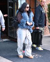 Charli XCX Leaves Her Hotel - NYC