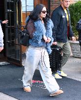 Charli XCX Leaves Her Hotel - NYC