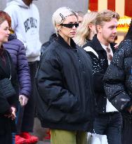 Iris Law And Amelia Hamlin Shopping - NYC