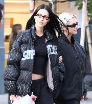 Iris Law And Amelia Hamlin Shopping - NYC