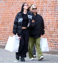 Iris Law And Amelia Hamlin Shopping - NYC