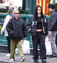 Iris Law And Amelia Hamlin Shopping - NYC