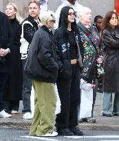 Iris Law And Amelia Hamlin Shopping - NYC