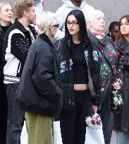 Iris Law And Amelia Hamlin Shopping - NYC