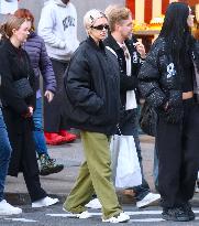 Iris Law And Amelia Hamlin Shopping - NYC