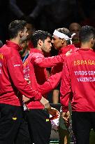 Rafa Nadal Makes Emotional Exit After Davis Cup Defeat