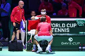 Rafa Nadal Makes Emotional Exit After Davis Cup Defeat