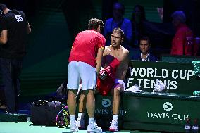 Rafa Nadal Makes Emotional Exit After Davis Cup Defeat