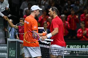 Rafa Nadal Makes Emotional Exit After Davis Cup Defeat