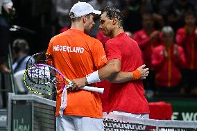 Rafa Nadal Makes Emotional Exit After Davis Cup Defeat