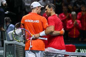 Rafa Nadal Makes Emotional Exit After Davis Cup Defeat