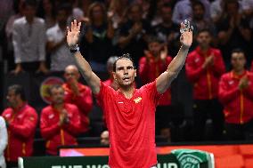 Rafa Nadal Makes Emotional Exit After Davis Cup Defeat