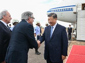 Xi Attends G20 - Rio De Janeiro