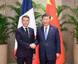 Xi Attends G20 - Rio De Janeiro