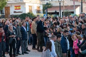 Royals Return To Flood-Hit Region - Spain