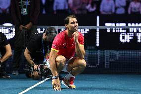 Rafa Nadal Makes Emotional Exit After Davis Cup Defeat