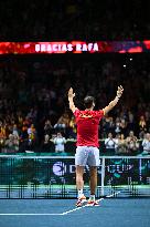 Rafa Nadal Makes Emotional Exit After Davis Cup Defeat