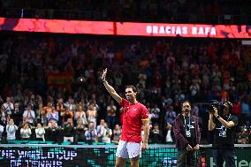 Rafa Nadal Makes Emotional Exit After Davis Cup Defeat