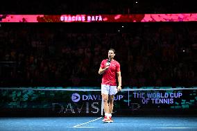 Rafa Nadal Makes Emotional Exit After Davis Cup Defeat